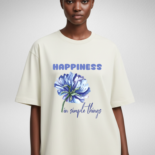 Happiness in simple things Bird lover T-shirt