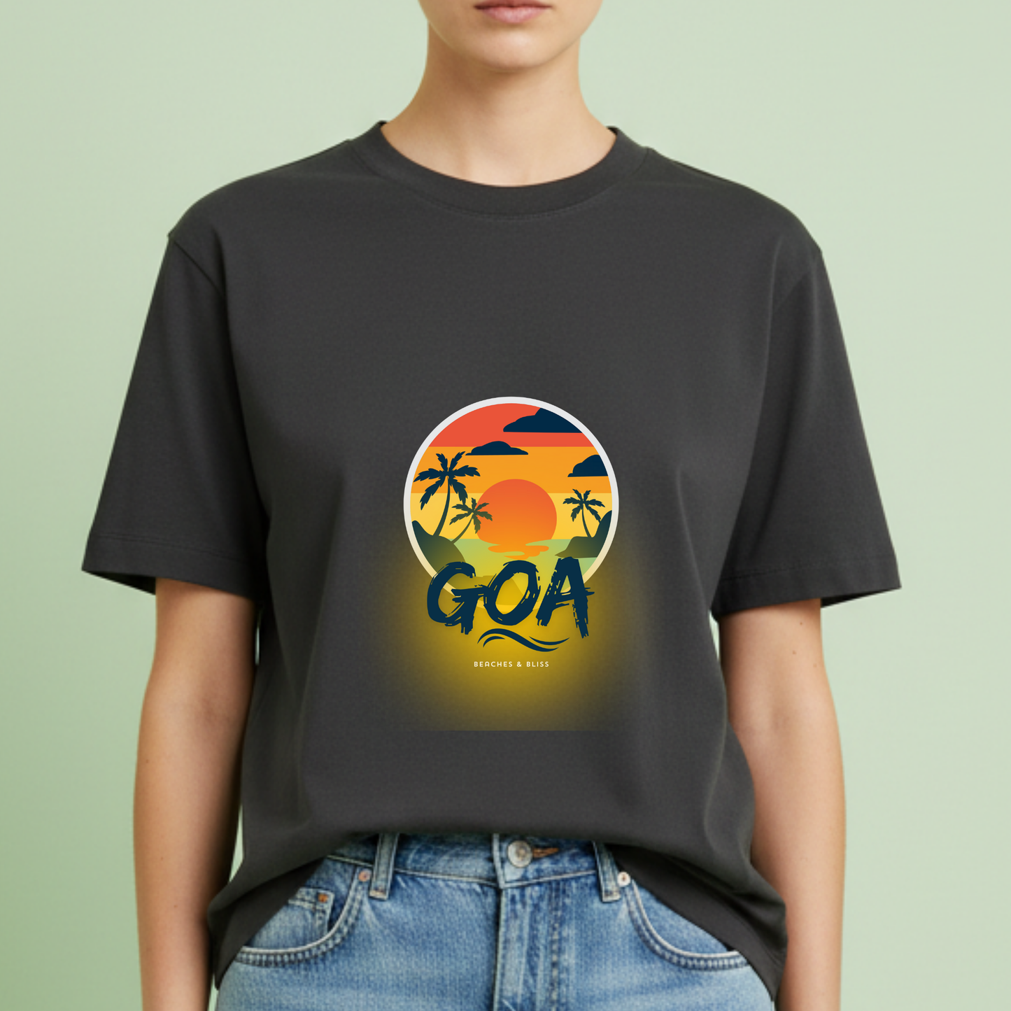 Goa Travel T-shirt for Woman