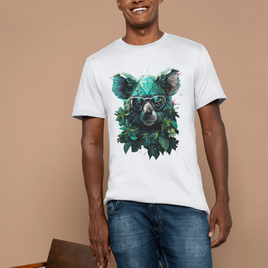 Cybernetic Koala T-shirt futuristic T-shirt