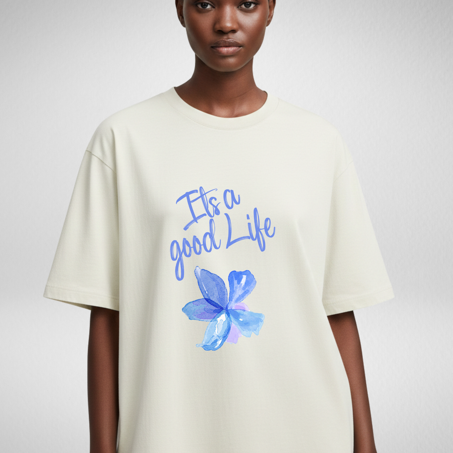 Good Life floral T-shirt
