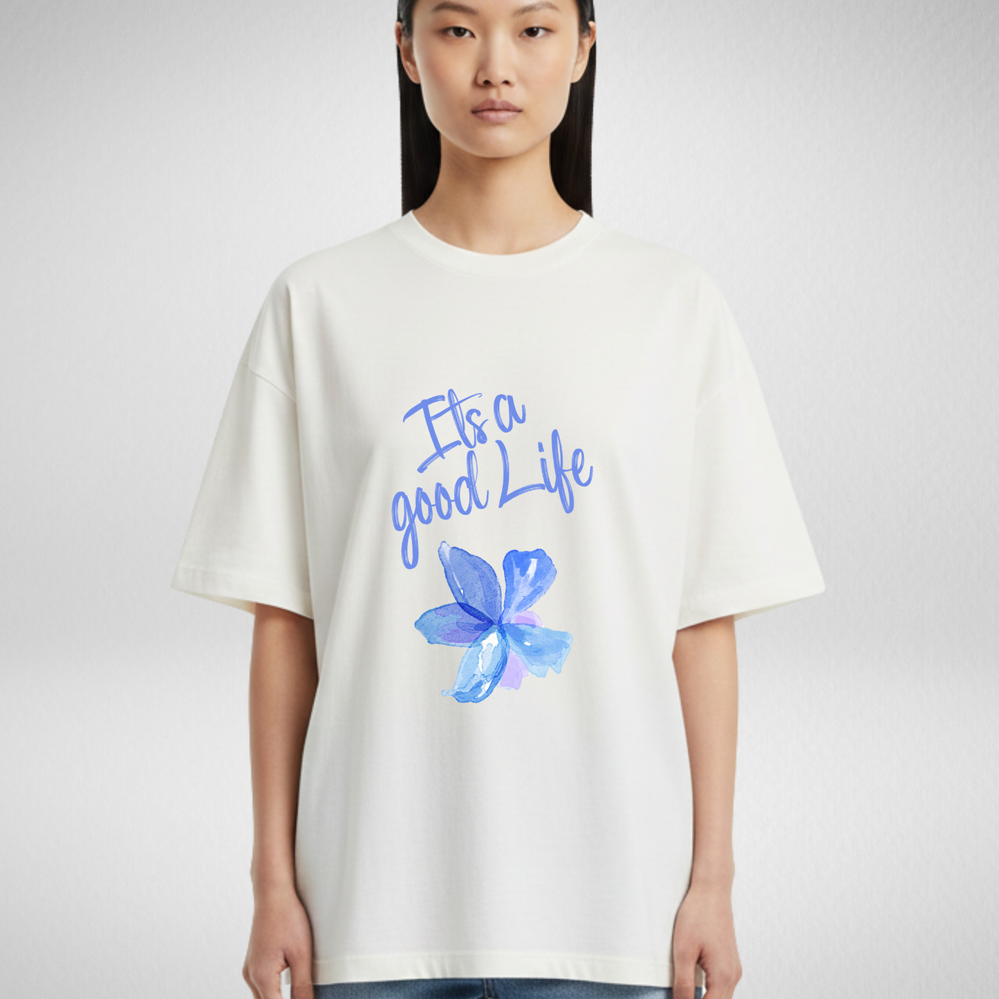 Good Life floral T-shirt