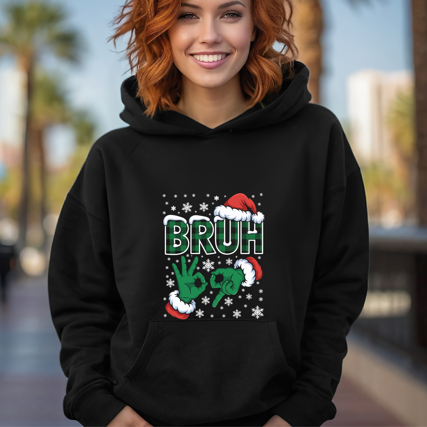 Bruh grinch Unisex Hoodie
