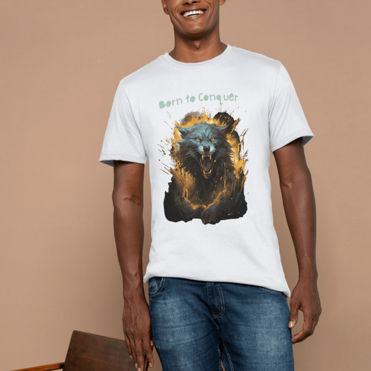 Born to conquer Graphic T-shirt