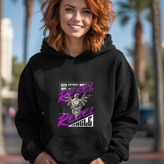 Rebel Angel Unisex Hoodie