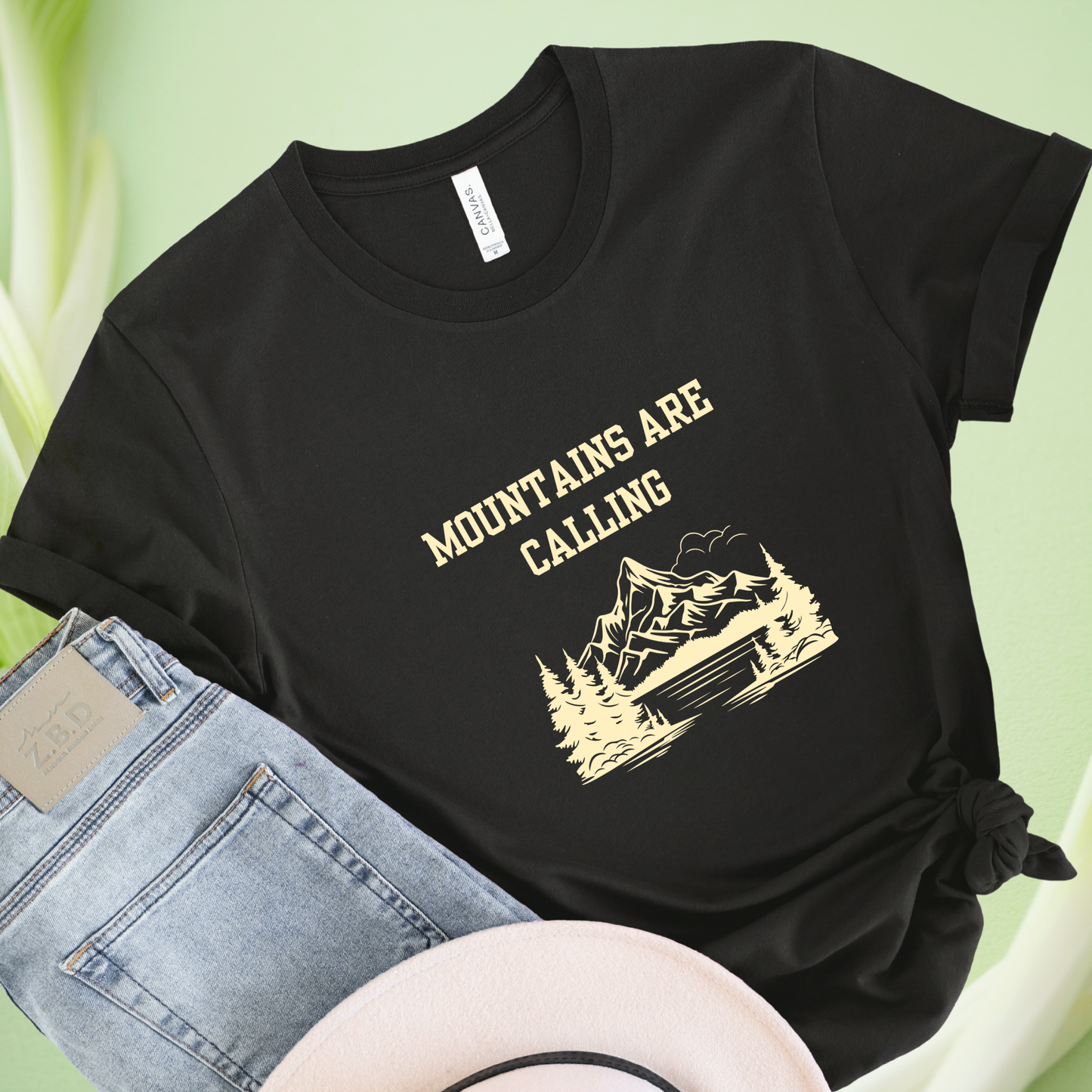 Mountains are calling, travel T-shirt for Woman