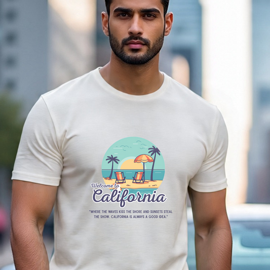 California T-Shirt for Travellers