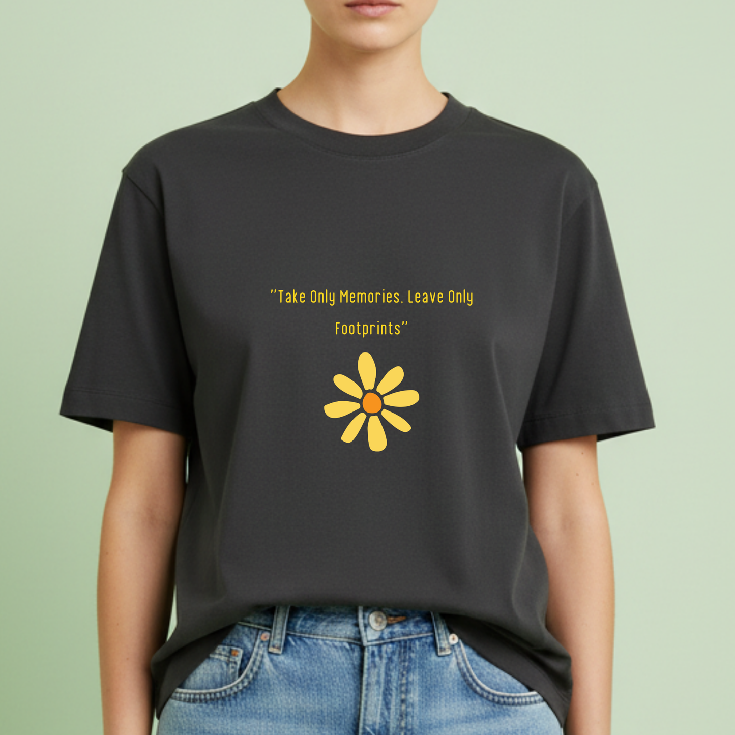 Take only memories flower Travel t-shirt for Woman
