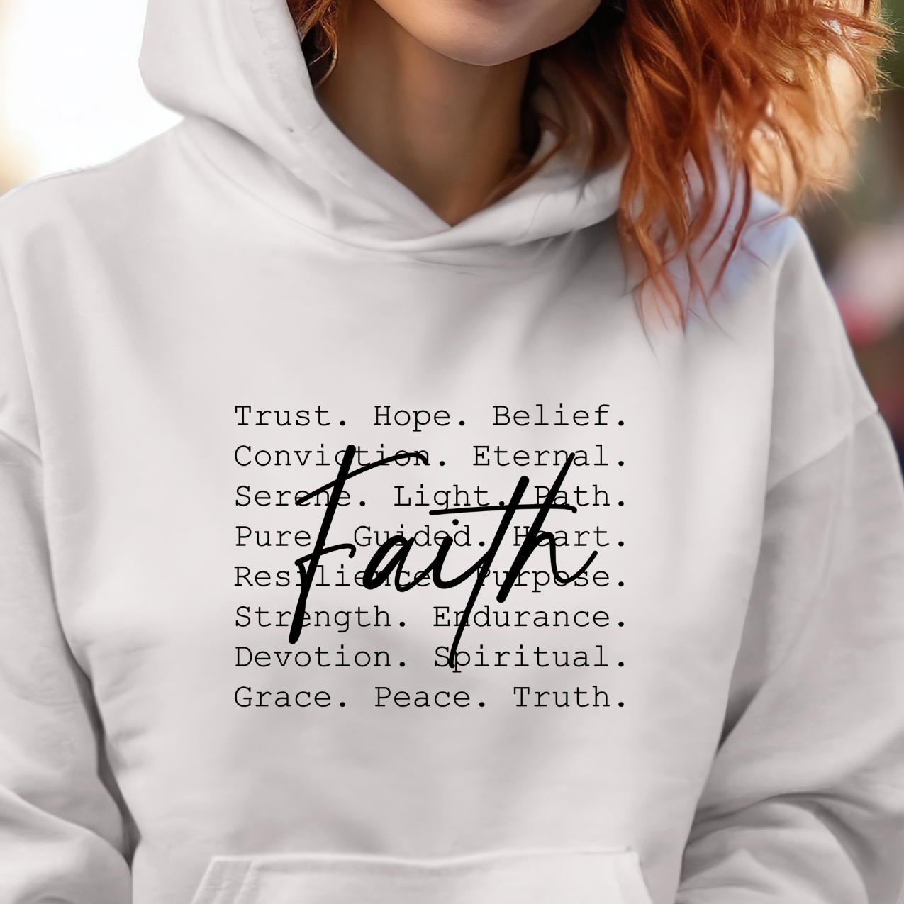 Faith Unisex Hoodie