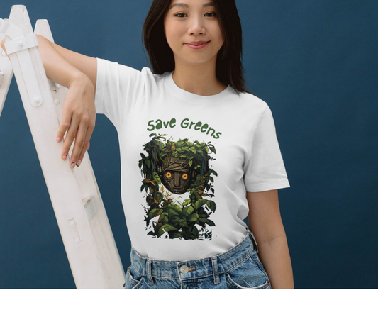 Save greens environment lover T-shirt