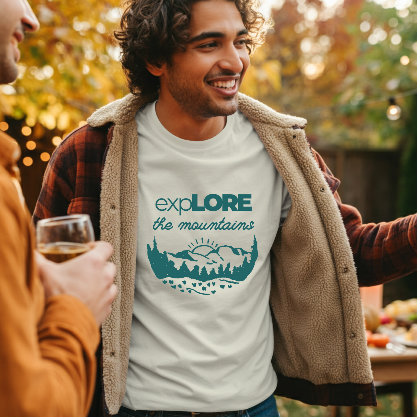 Explore The Mountains T-shirt for Explorers