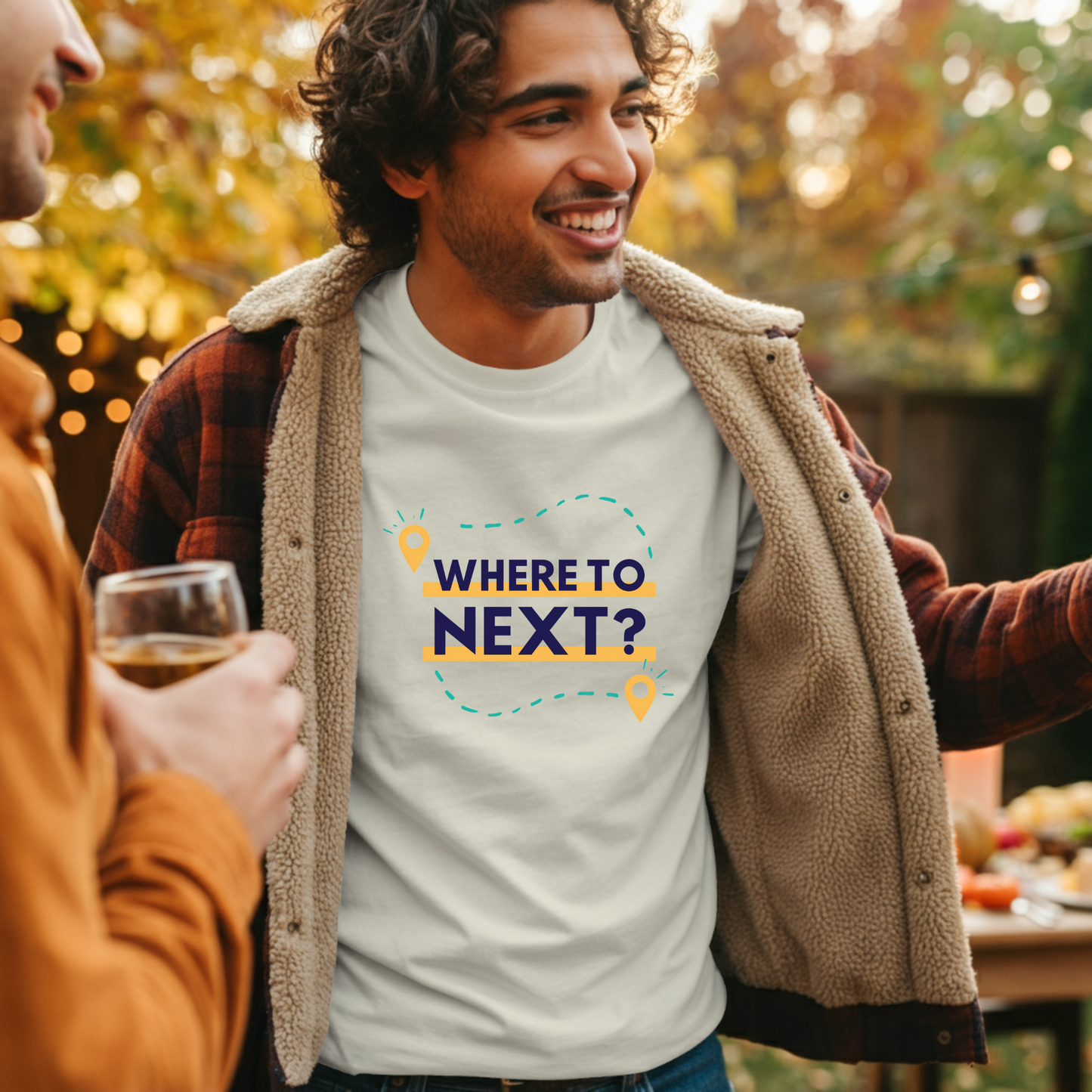 Where to Next T-Shirt for Wanderers