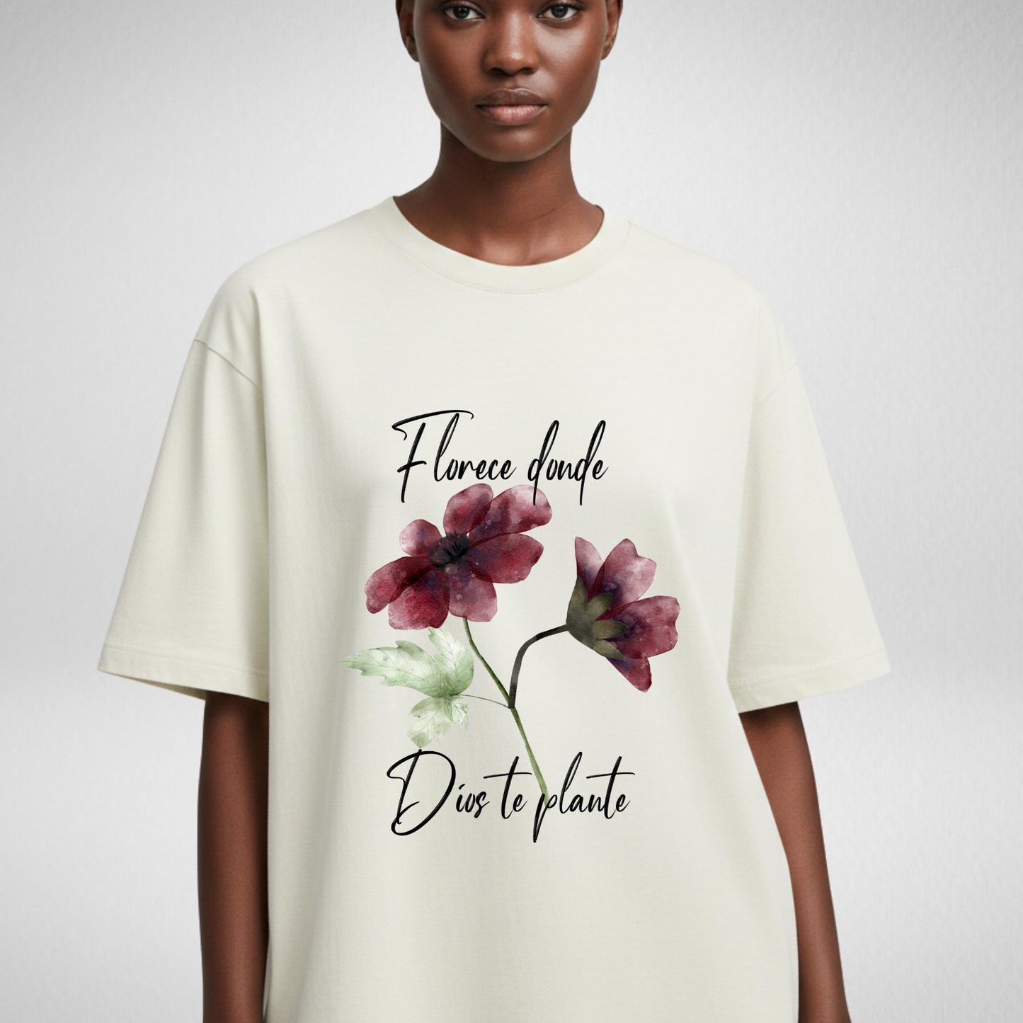 The Bloom floral summer T-shirt