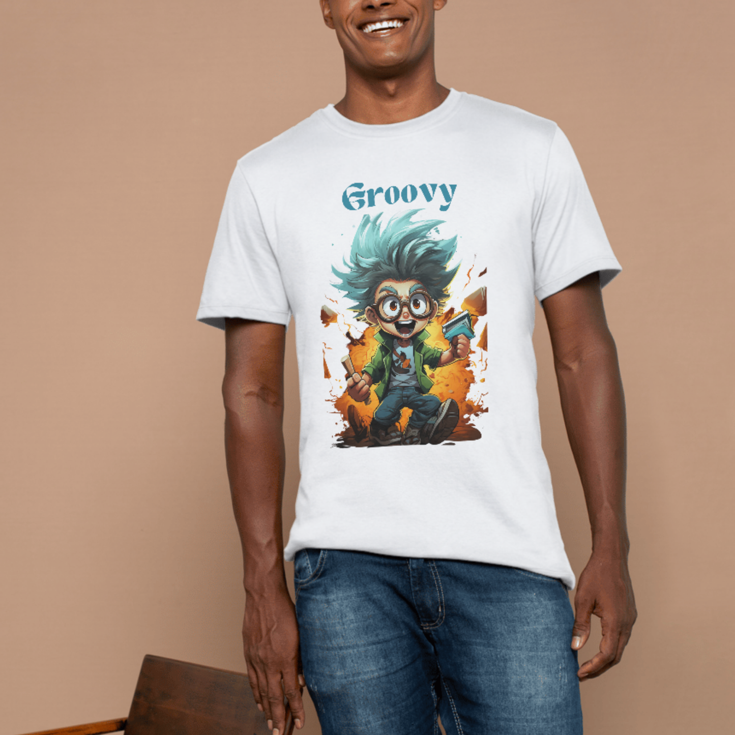 Groovy graphic t-shirt