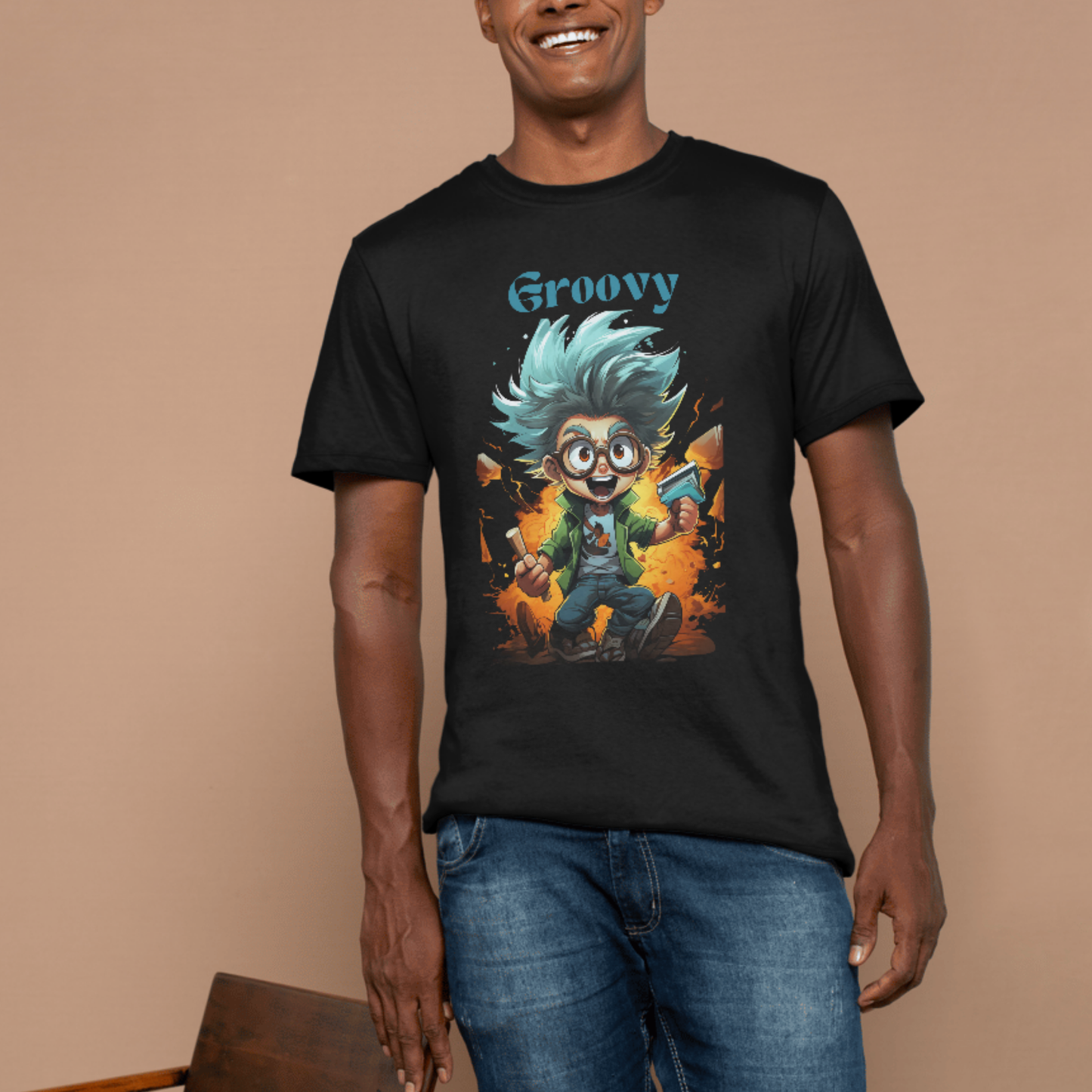 Groovy graphic t-shirt