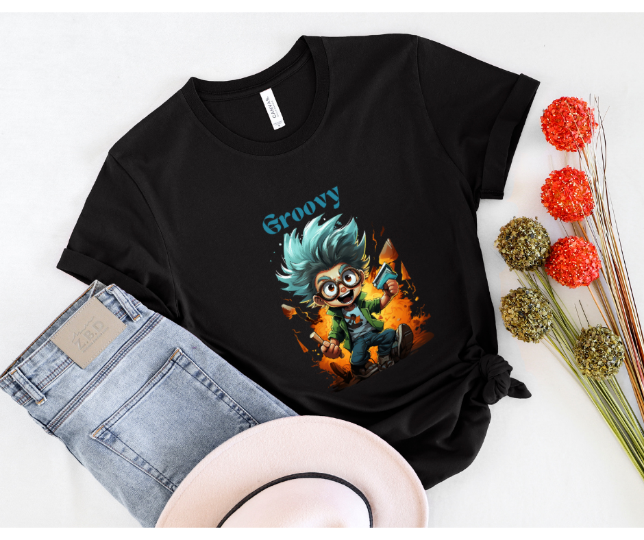 Groovy graphic t-shirt