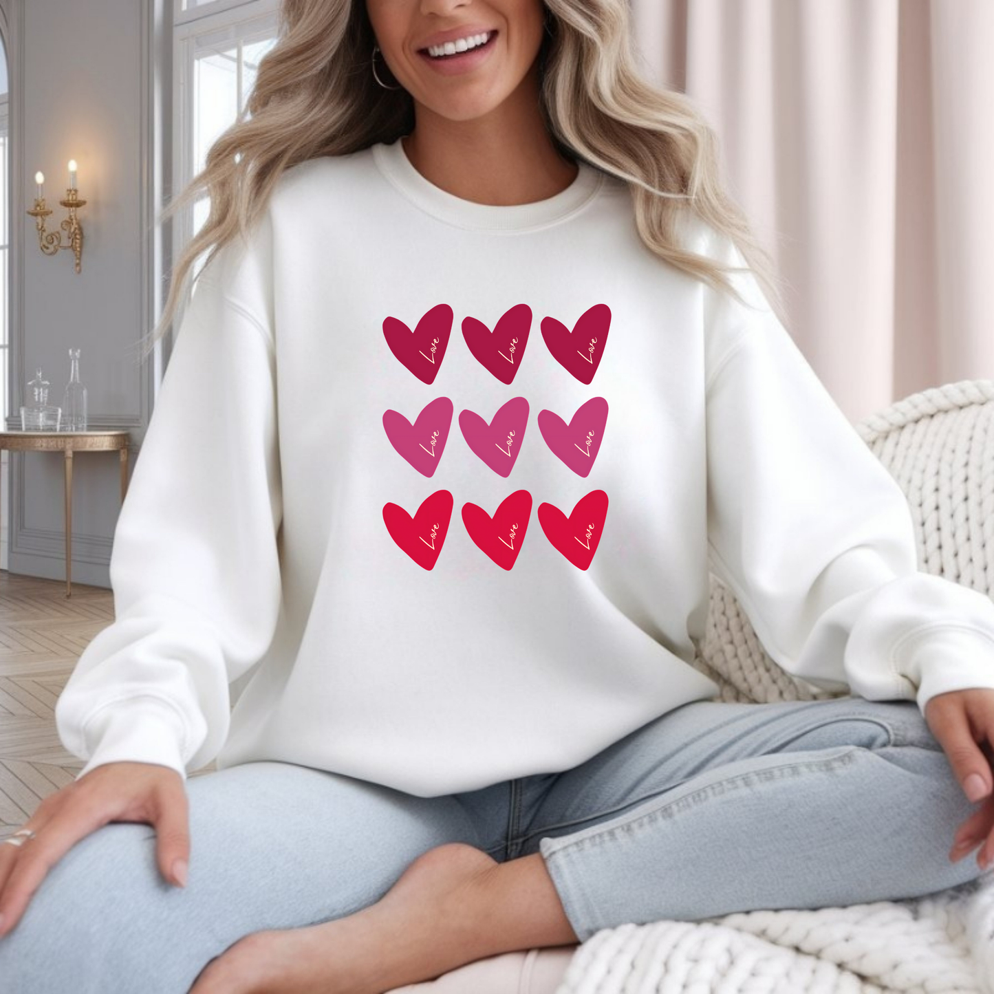 Love Heart Sweatshirt