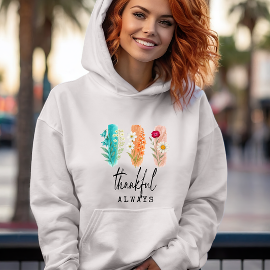 Colourful thankful Unisex Hoodie