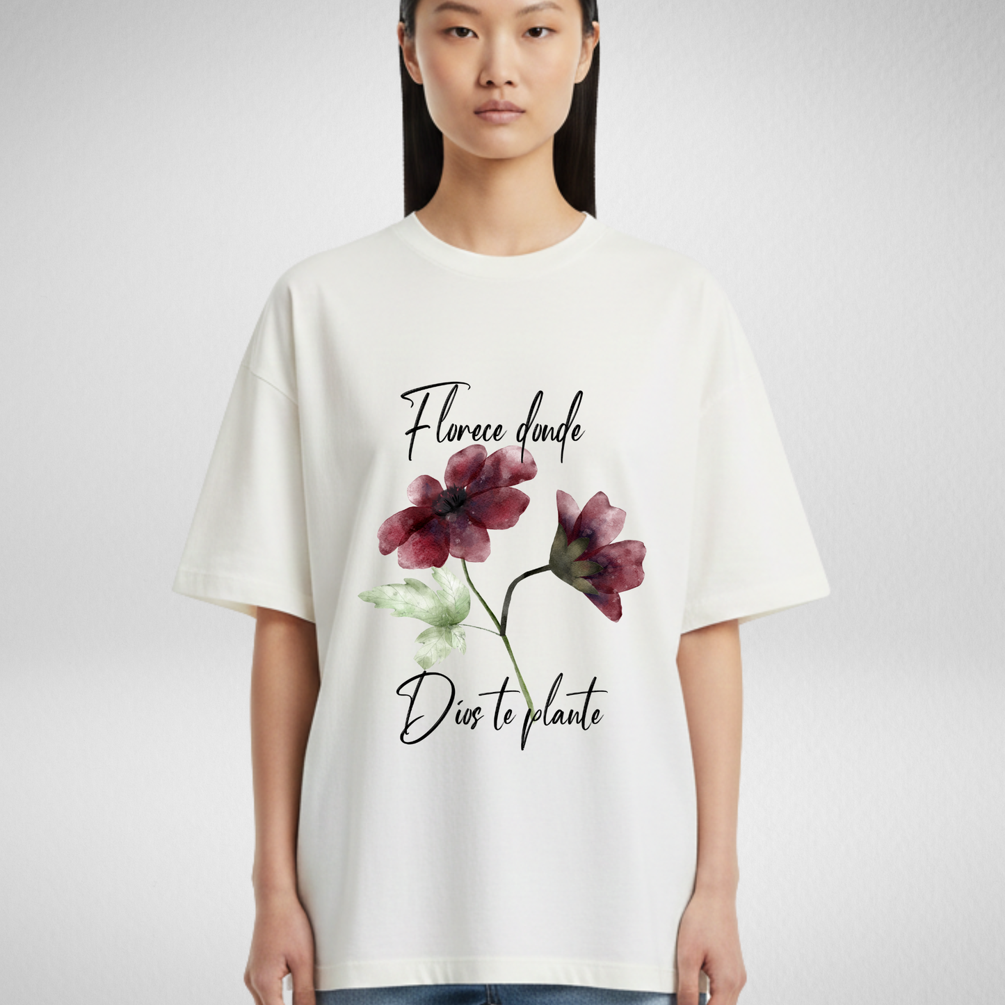 The Bloom floral summer T-shirt