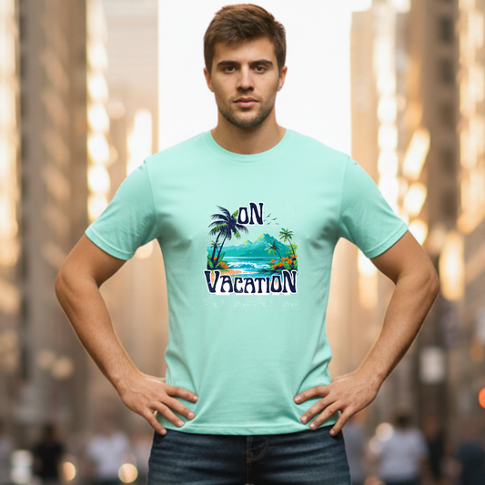 On Vacation T-shirt for Travellers