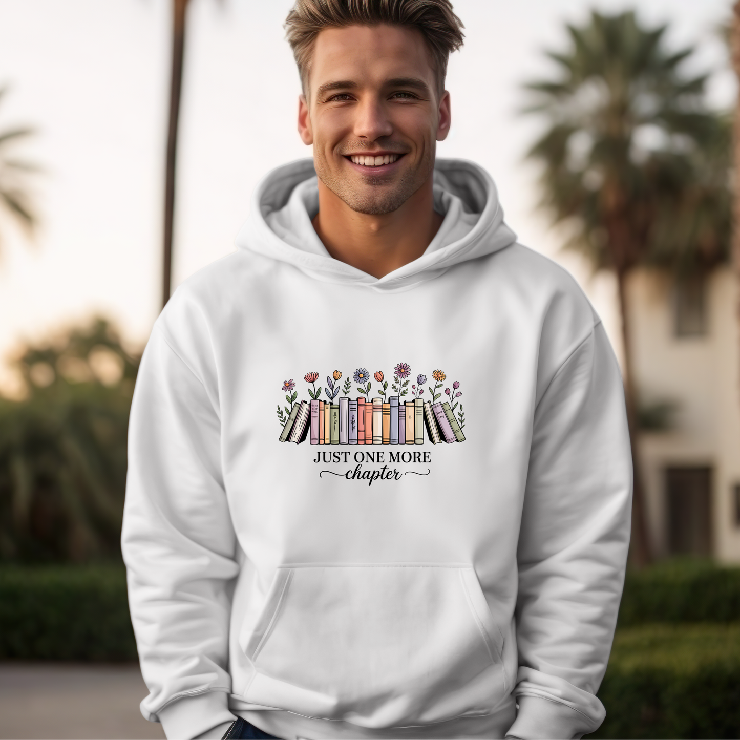 One more chapter book lover Unisex Hoodie