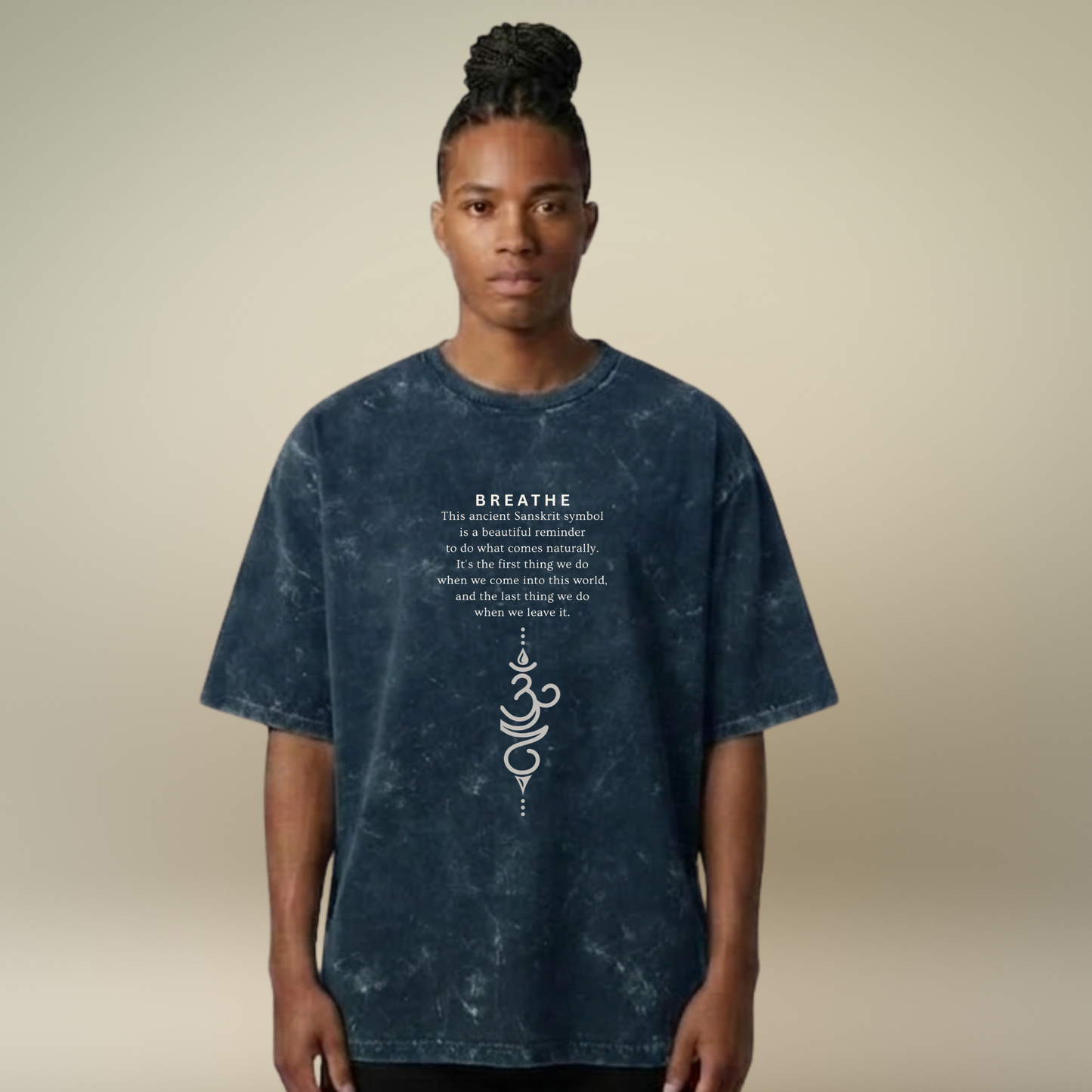 Prana- The Breathe - Acid Wash T-shirt for Men