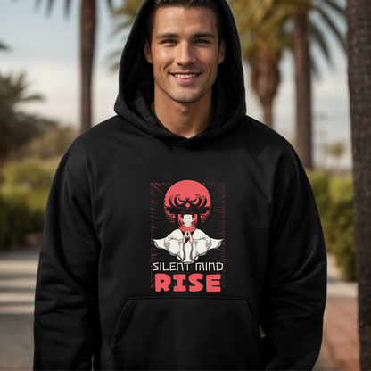 Silent mind rise Unisex Hoodie