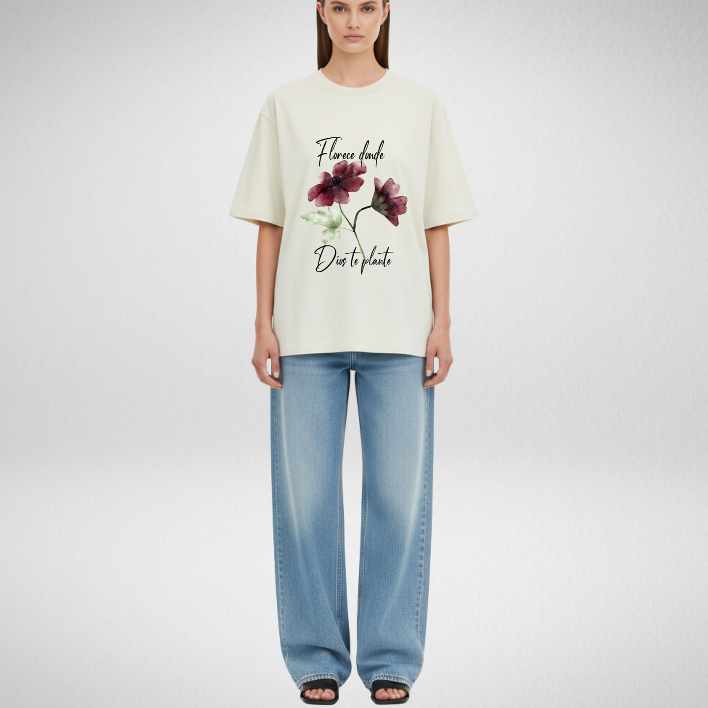 The Bloom floral summer T-shirt