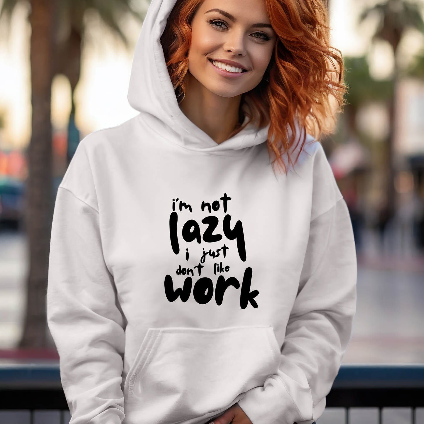Not Lazy Unisex Hoodie