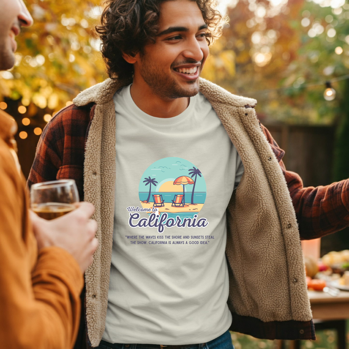 California T-Shirt for Travellers