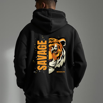 Savage Lion Zip Hoodie