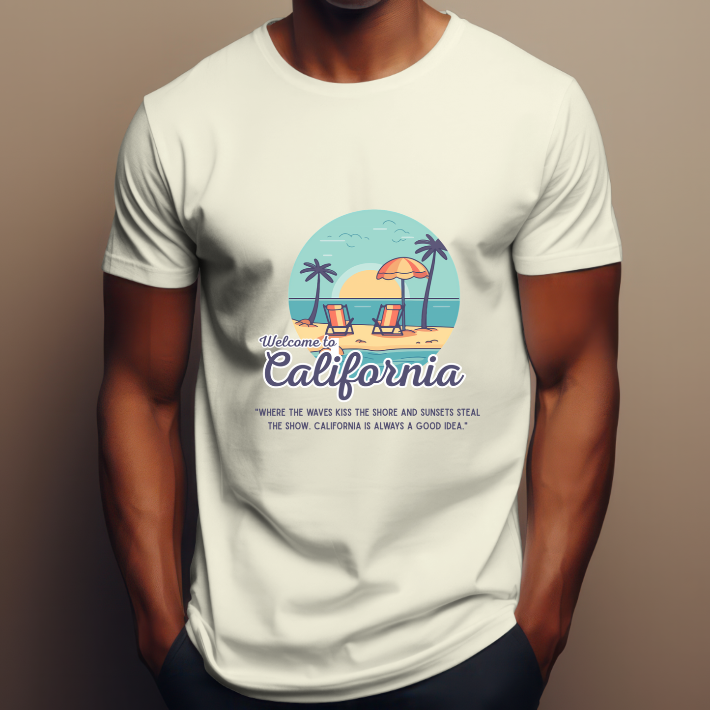 California T-Shirt for Travellers