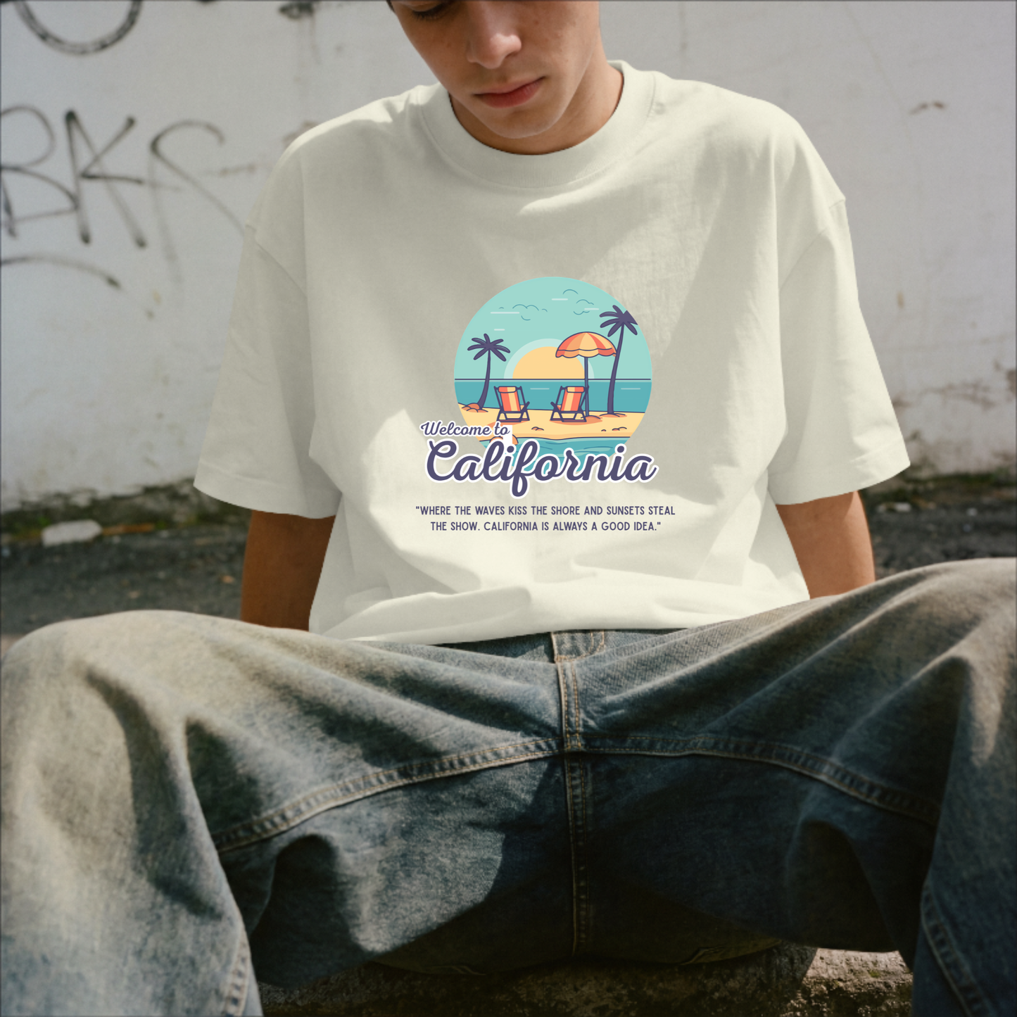 California T-Shirt for Travellers