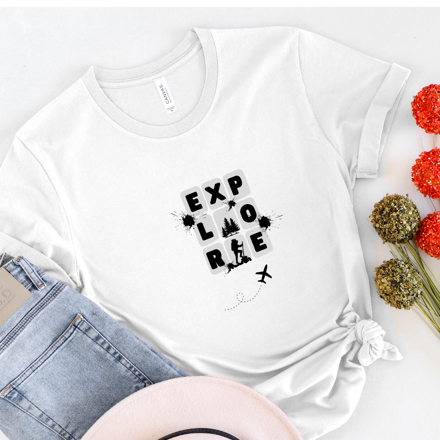 Explore Travel T-shirt for Woman