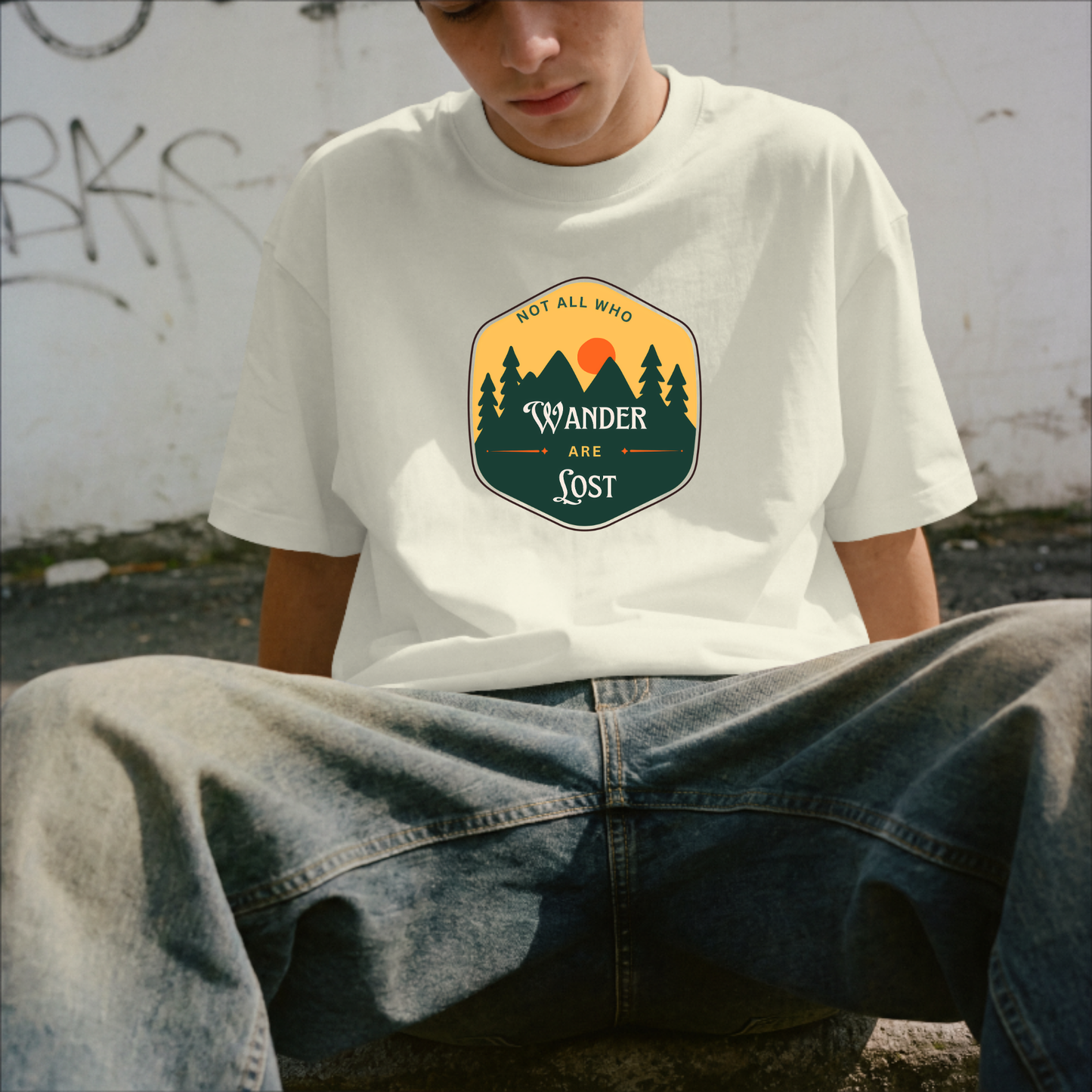 Not all who Wander are lost -Adventure Tee