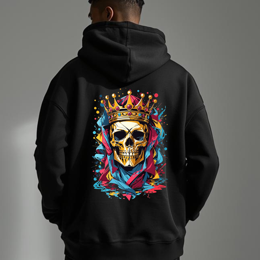 Skull King Zip Hoodie
