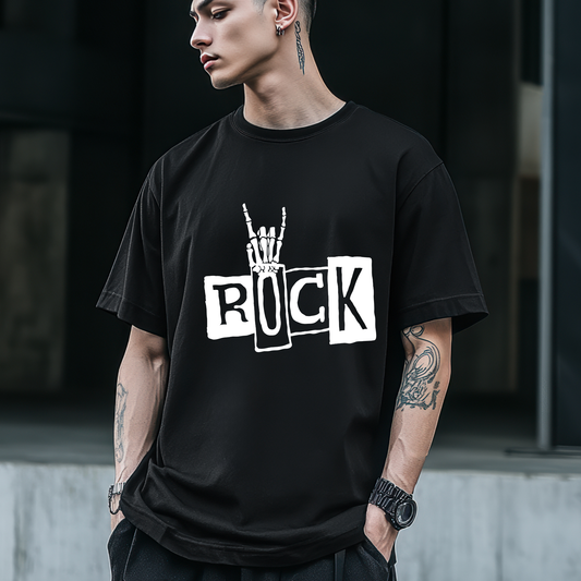 Rock Gothic Oversized T-Shirt