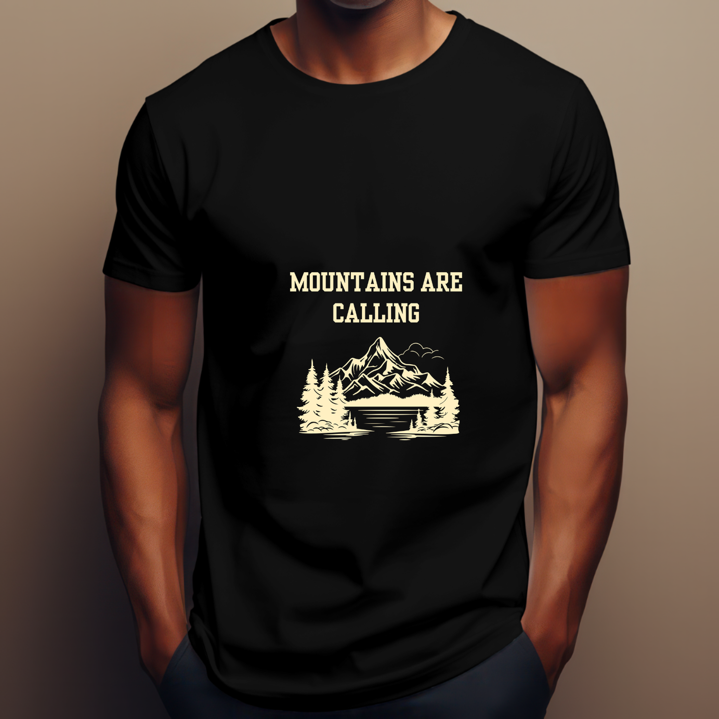Mountains are calling, travel T-shirt