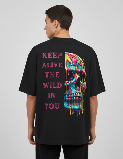 Gothic Skull T-Shirt with quote