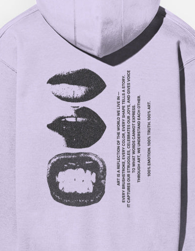 Art is a reflection art lover Unisex Hoodie