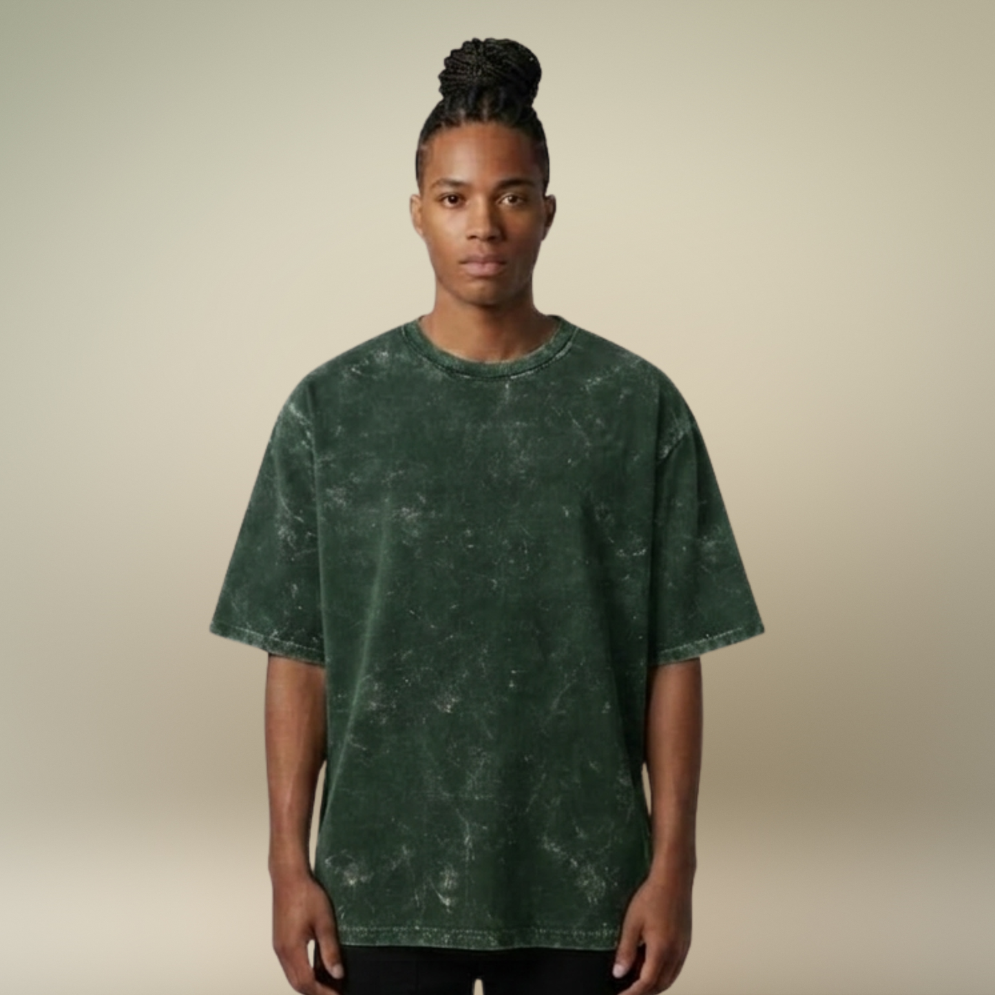 Brahmand -The Universe - Acid Wash Tee for Men