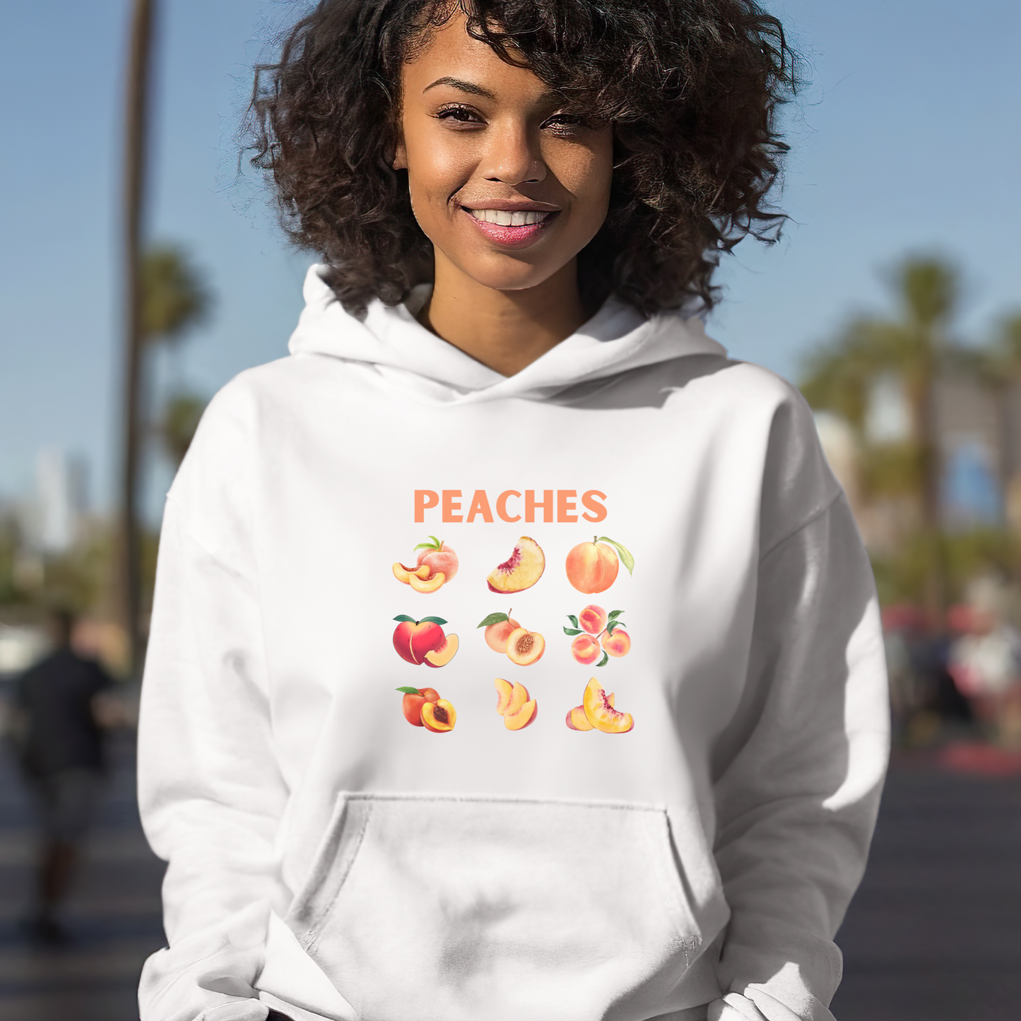 Peaches Unisex Hoodie