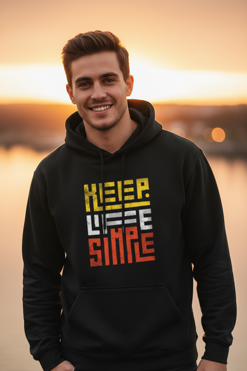 Keep life simple Unisex Hoodie