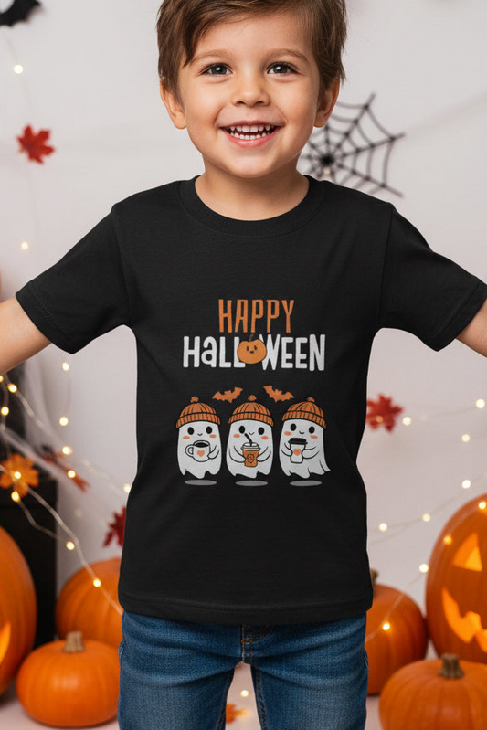 Halloween Boy's Crew Neck T-Shirt
