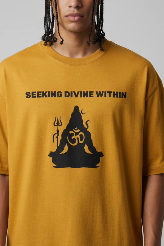 Seeking divine within - Mahadev Graphic T-shirt