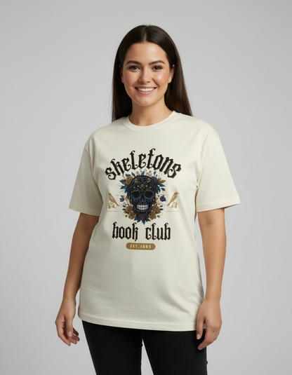 Skeletons book club Gothic T-Shirt