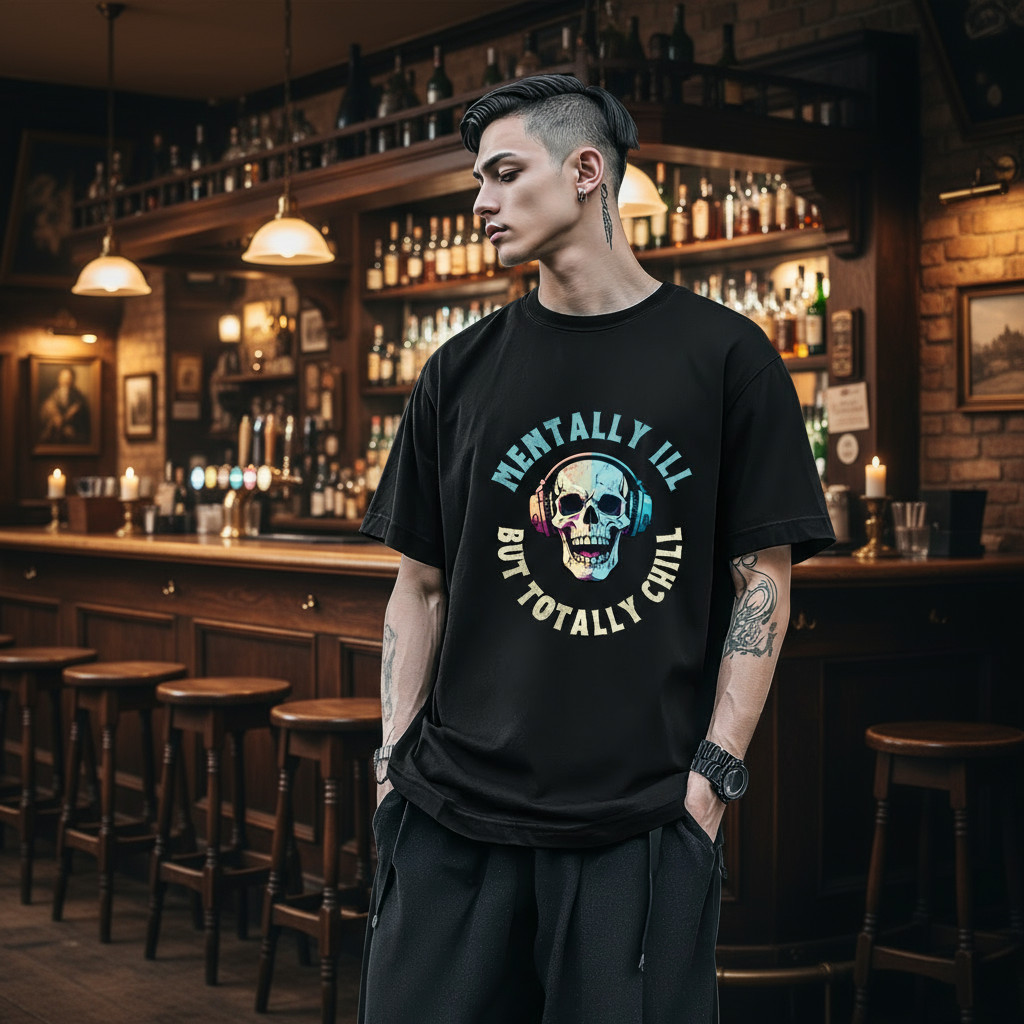 Gothic skull t-Shirt