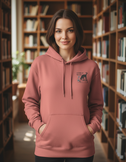 Lover of Books Solid Unisex Hoodie