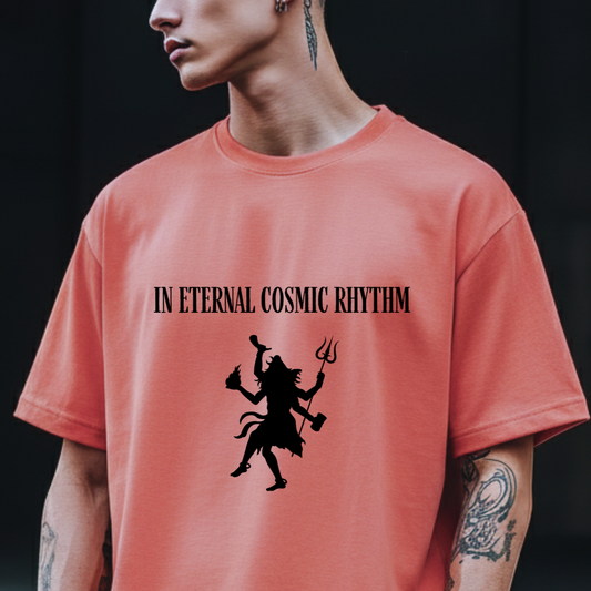 In eternal cosmic Rhythm - Cosmic Shiva Tandav T-shirt