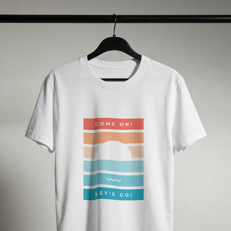 Colorful print Travel T-shirt
