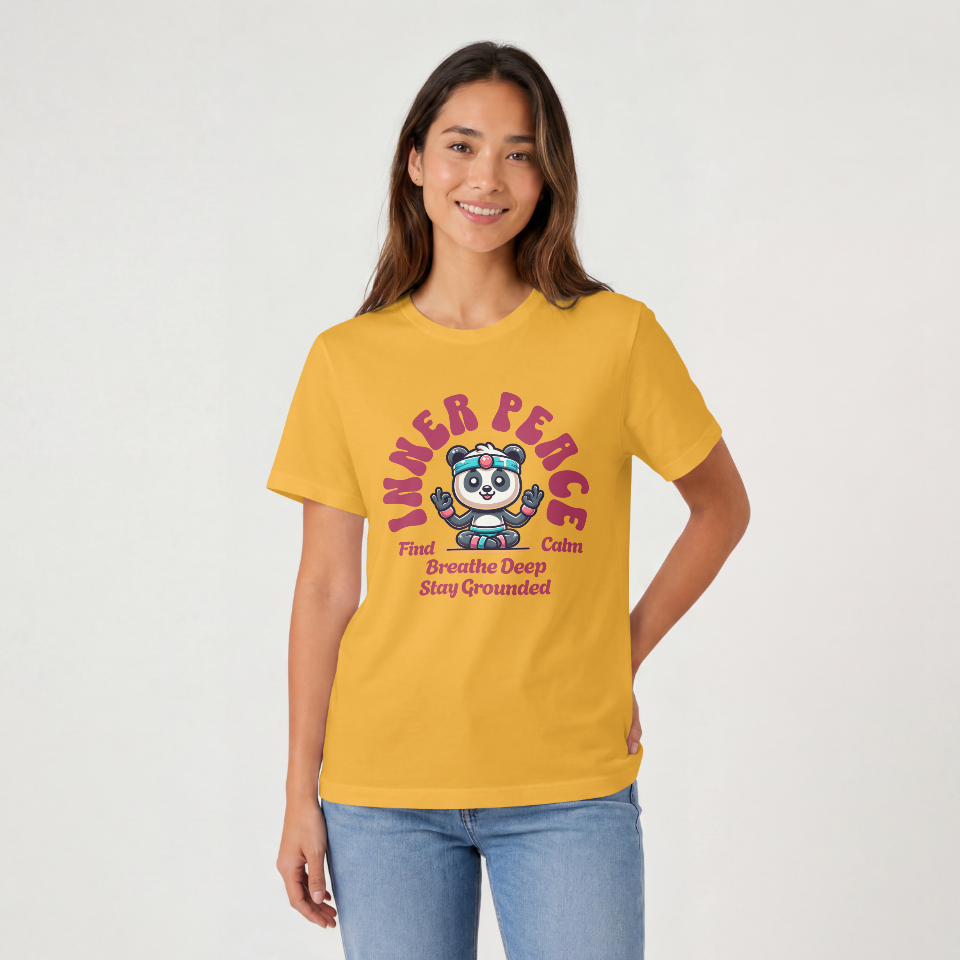 Meditating Panda T-Shirt